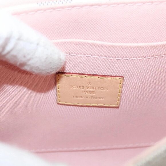 LOUIS VUITTON Damier Azur Croisette Hand Bag 2way N41581 LV Auth 118150 - Picture 12 of 16
